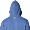 Columbia mens Pfg Fish Flag II Hoodie(Bluebell/Faded Peach Usa)
