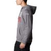 Columbia mens Pfg Fish Flag II Hoodie(City Grey/White Tx)