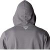 Columbia mens Pfg Fish Flag II Hoodie(City Grey/White Tx)
