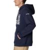 Columbia mens Pfg Fish Flag II Hoodie(Collegiate Navy/White Alaska Fish)