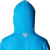 Columbia mens Pfg Fish Flag II Hoodie(Compass Blue/White Offshore Fish)