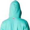 Columbia mens Pfg Fish Flag II Hoodie(Electric Turquoise/Bright Nectar Usa)