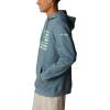 Columbia mens Pfg Fish Flag II Hoodie(Metal/Key West Bass Lures)
