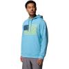 Columbia mens Pfg Fish Flag II Hoodie(Vintage Blue/Collegiate Navy Usa)