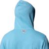 Columbia mens Pfg Fish Flag II Hoodie(Vintage Blue/Collegiate Navy Usa)