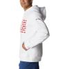 Columbia mens Pfg Fish Flag II Hoodie(White/Red Spark Usa)