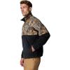 Columbia mens Phg Fleece Overlay II 1/4 Zip(Black/Realtree Edge)