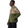 Columbia mens Phg Fleece Overlay II 1/4 Zip(Surplus Green/Realtree Edge)