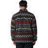 Columbia mens Rugged Ridge Half Snap Fleece(Black Madras Multi)