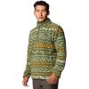 Columbia mens Rugged Ridge Half Snap Fleece(Canteen Madras Multi)