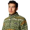 Columbia mens Rugged Ridge Half Snap Fleece(Canteen Madras Multi)