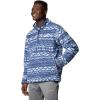 Columbia mens Rugged Ridge Half Snap Fleece(Dark Mountain Madras Multi)