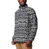 Columbia mens Rugged Ridge Half Snap Fleece(Dark Stone Madras Tonal)
