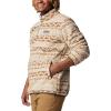 Columbia mens Rugged Ridge Half Snap Fleece(Dark Stone/Delta Madras Multi)
