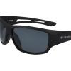 Columbia mens Utilizer Wrap Sunglasses(Matte Black/Smoke Polarized)