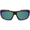 Columbia mens Utilizer Wrap Sunglasses(Matte Tort & Black/ Green Mirror)