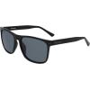 Columbia unisex-adult Boulder Ridge Rectangular Sunglasses(Black/Smoke Polarized)