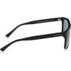 Columbia unisex-adult Boulder Ridge Rectangular Sunglasses(Matte Black/Smoke Polarized)
