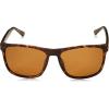 Columbia unisex-adult Boulder Ridge Rectangular Sunglasses(Matte Tortoise/Brown Polarized)
