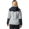 Columbia womens Arctic Crest Sherpa Full Zip(White/Black)