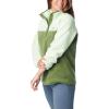 Columbia womens Benton Springs 1/2 Snap Pullover(Canteen/Sage Leaf)