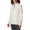 Columbia womens Benton Springs 1/2 Snap Pullover(Chalk/Ancient Fossil)