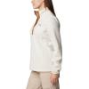 Columbia womens Benton Springs 1/2 Snap Pullover(Chalk/Camel Brown)