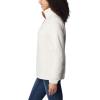 Columbia womens Benton Springs 1/2 Snap Pullover(Chalk/Chalk/Camel Brown)