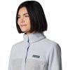 Columbia womens Benton Springs 1/2 Snap Pullover(Cirrus Grey Heather)