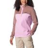 Columbia womens Benton Springs 1/2 Snap Pullover(Cosmos/Fig)