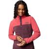 Columbia womens Benton Springs 1/2 Snap Pullover(Daredevil/Moonvista)