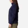 Columbia womens Benton Springs 1/2 Snap Pullover(Dark Nocturnal/Plum)