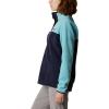 Columbia womens Benton Springs 1/2 Snap Pullover(Dark Nocturnal/Sea Wave)