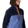 Columbia womens Benton Springs 1/2 Snap Pullover(Dark Nocturnal/Velvet Cove)