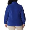 Columbia womens Benton Springs 1/2 Snap Pullover(Dark Sapphire/Vista Blue)