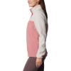 Columbia womens Benton Springs 1/2 Snap Pullover(Dark Stone/Pink Agave)