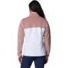 Columbia womens Benton Springs 1/2 Snap Pullover(Fig/Snowdrift)
