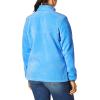 Columbia womens Benton Springs 1/2 Snap Pullover(Harbor Blue/Dk Nocturnal)