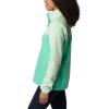 Columbia womens Benton Springs 1/2 Snap Pullover(Light Jade/Key West)