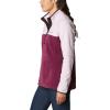 Columbia womens Benton Springs 1/2 Snap Pullover(Marionberry/Aura)