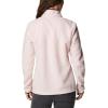 Columbia womens Benton Springs 1/2 Snap Pullover(Mineral Pink/Malbec)