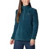 Columbia womens Benton Springs 1/2 Snap Pullover(Night Wave)