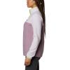 Columbia womens Benton Springs 1/2 Snap Pullover(Pale Lilac/Winter Mauve)