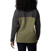 Columbia womens Benton Springs 1/2 Snap Pullover(Shark/Stone Green)
