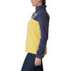Columbia womens Benton Springs 1/2 Snap Pullover(Sun Glow/Nocturnal)