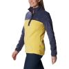 Columbia womens Benton Springs 1/2 Snap Pullover(Sun Glow/Nocturnal)
