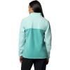 Columbia womens Benton Springs 1/2 Snap Pullover(Teal/Spray)
