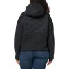 Columbia womens Cloud Point Hooded Fleece(Black)