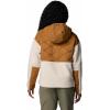 Columbia womens Cloud Point Hooded Fleece(Camel Brown/Dark Stone)