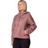 Columbia womens Cloud Point Hooded Fleece(Fig)